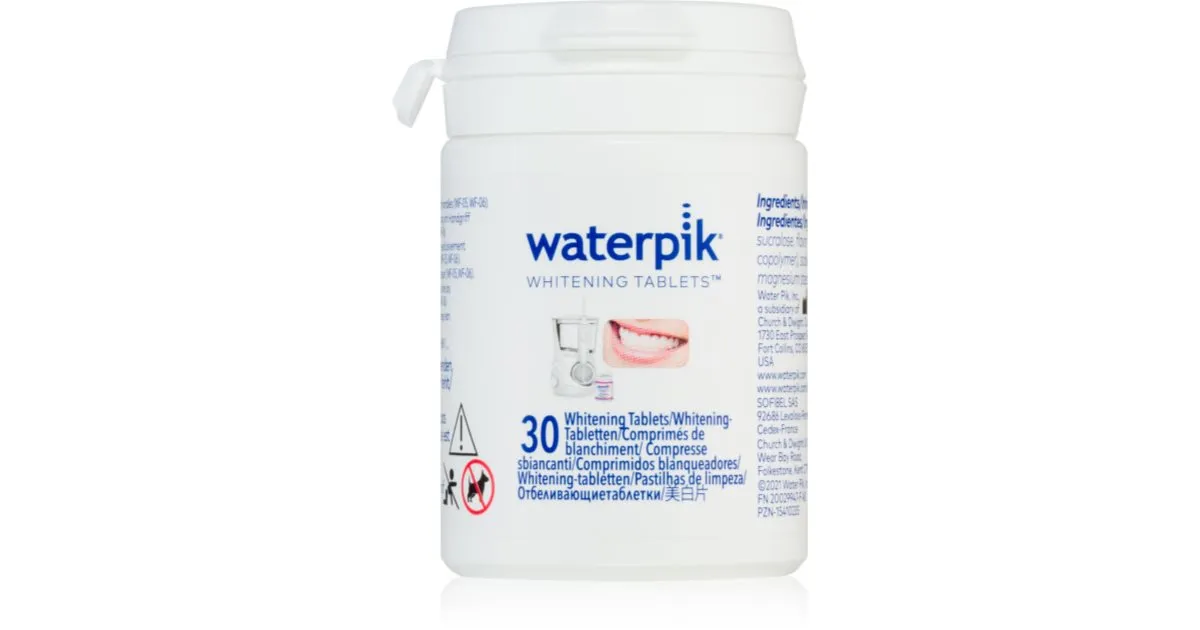 24764 waterpik whitening tablets how to use