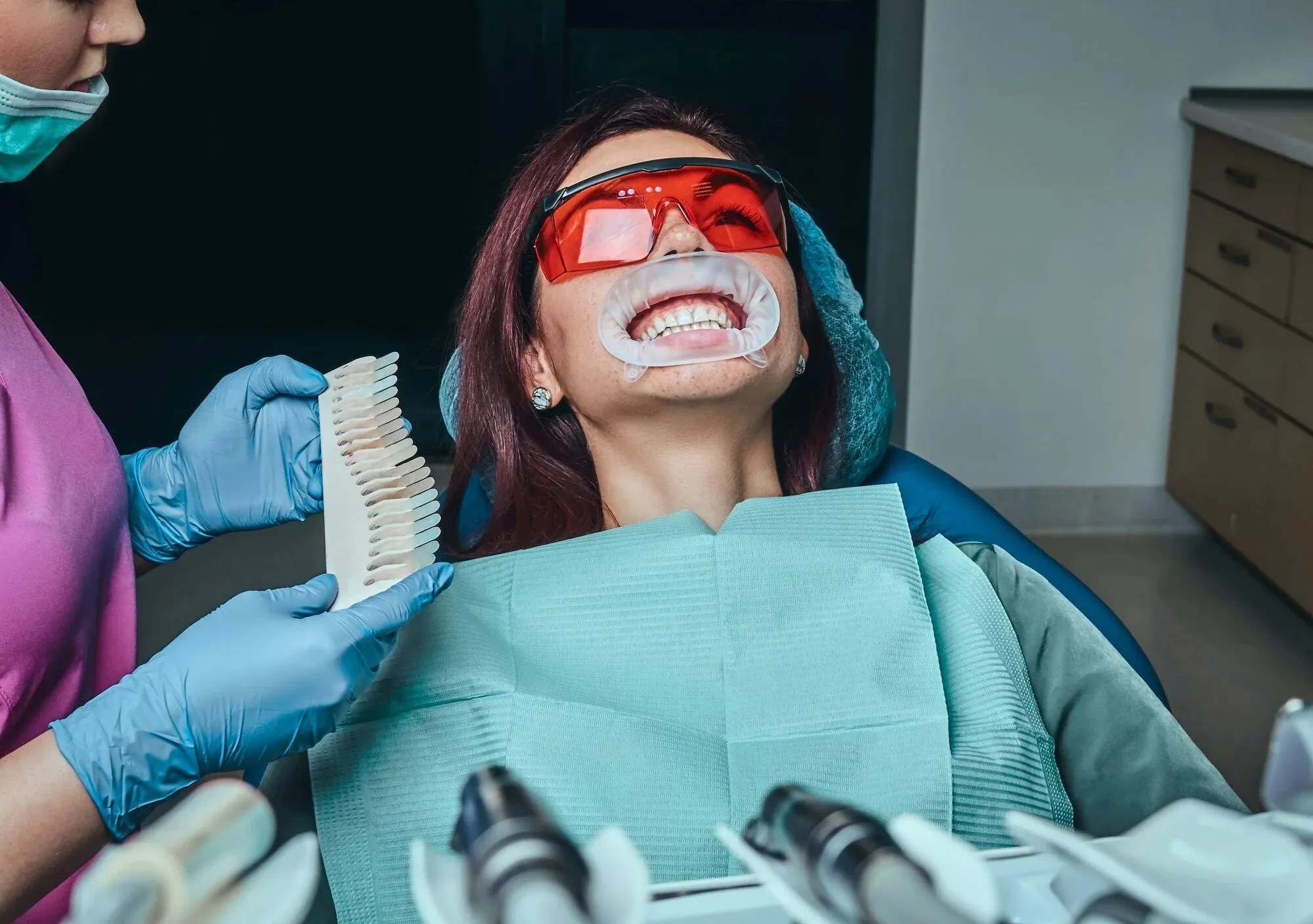 24780 teeth whitening before after