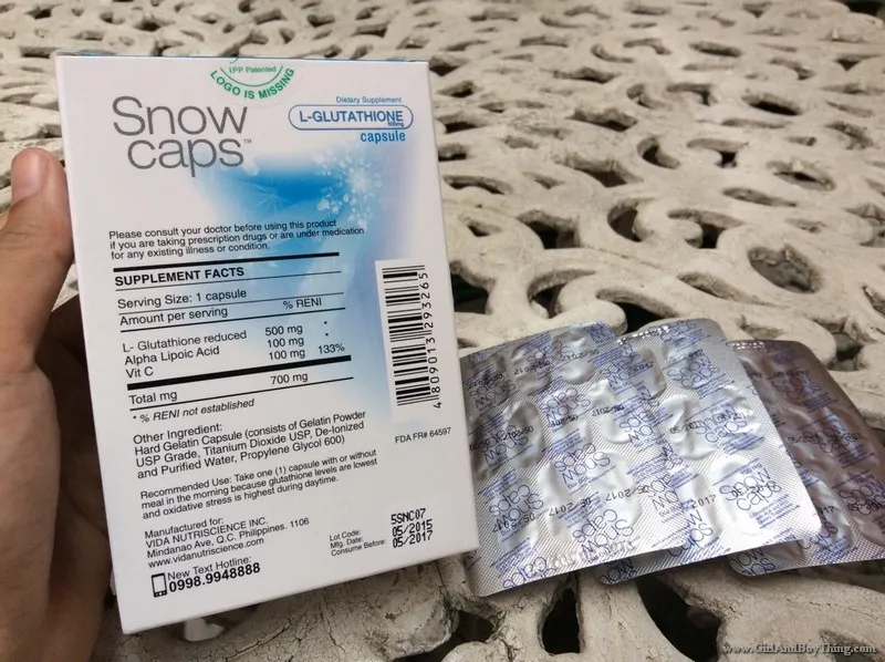 24817 snow caps dosage