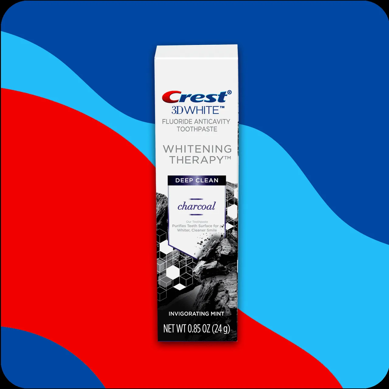 24844 crest 3d whitening charcoal fresh breath