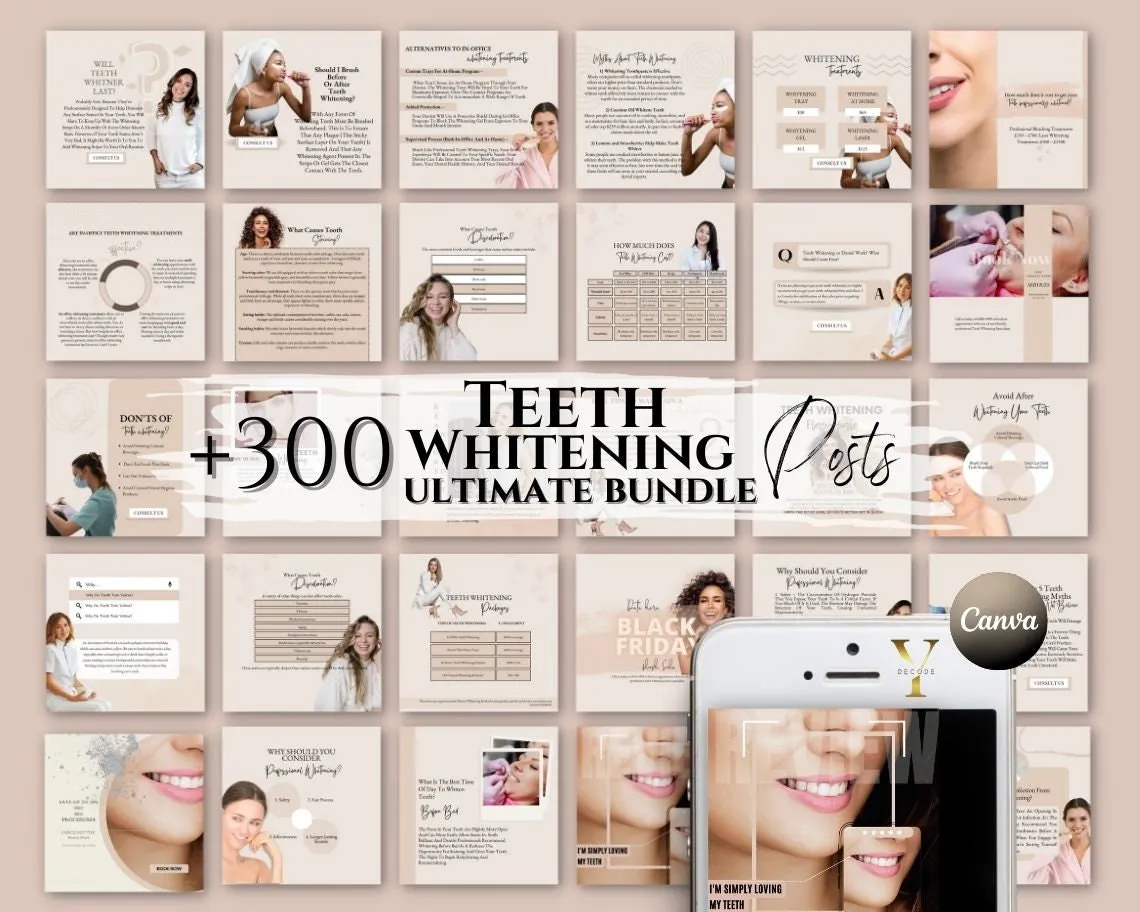 24907 teeth whitening light instagram content