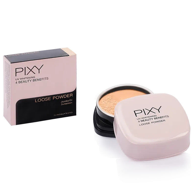 24966 pixy whitening loose powder application